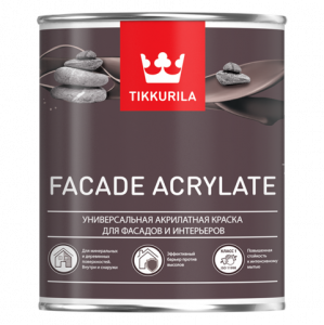 Tikkurila Facade Acrylate Краска для минеральных фасадов акриловая глубокоматовая