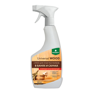 Prosept Universal Wood Спрей для очистки полков в банях и саунах