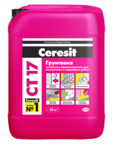 Ceresit СТ 17 Pro Грунт для внутренних и наружных работ глубокого проникновения